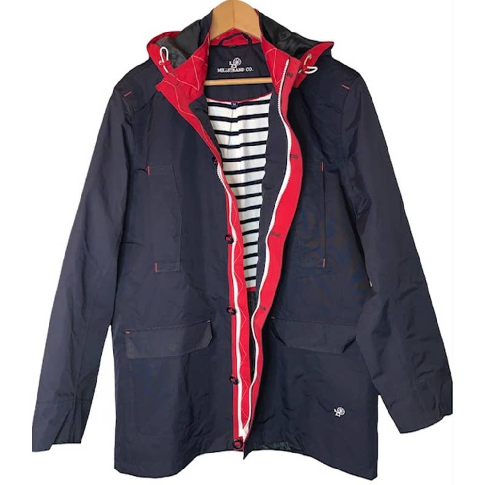 MILLSTRAND CO. BRUYN All-Weather Jacket in Navy